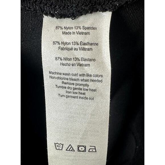 Alo Black Grey Athletic Ribbed Leggings Women's Size S NWOT - Picture 6 of 6